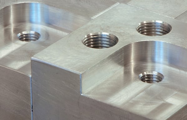 Metal-Block-With-Engineered-Screw-Holes