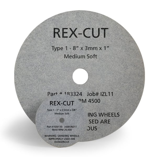laser braze finishing wheels