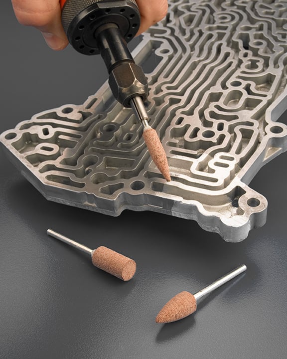mounted point for die and mold