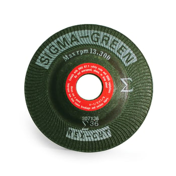 sigma green grinding wheel