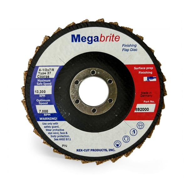 Megabrite Type 27 Finishing Flap Disc