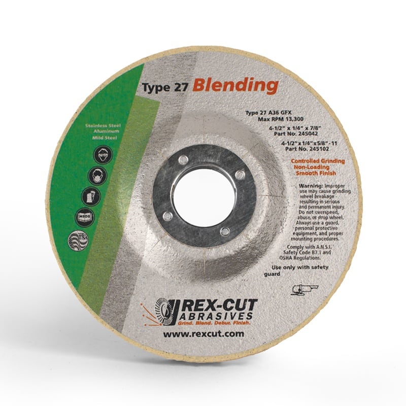 Cotton Fiber Grinding & Blending Wheels