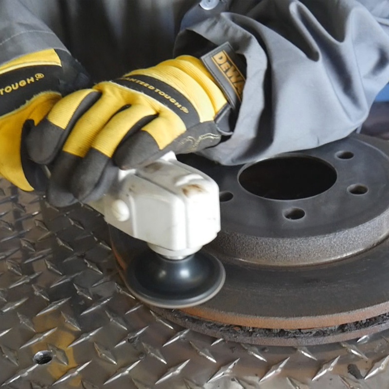 Cleaning Rotors with Quick Change Disc Max